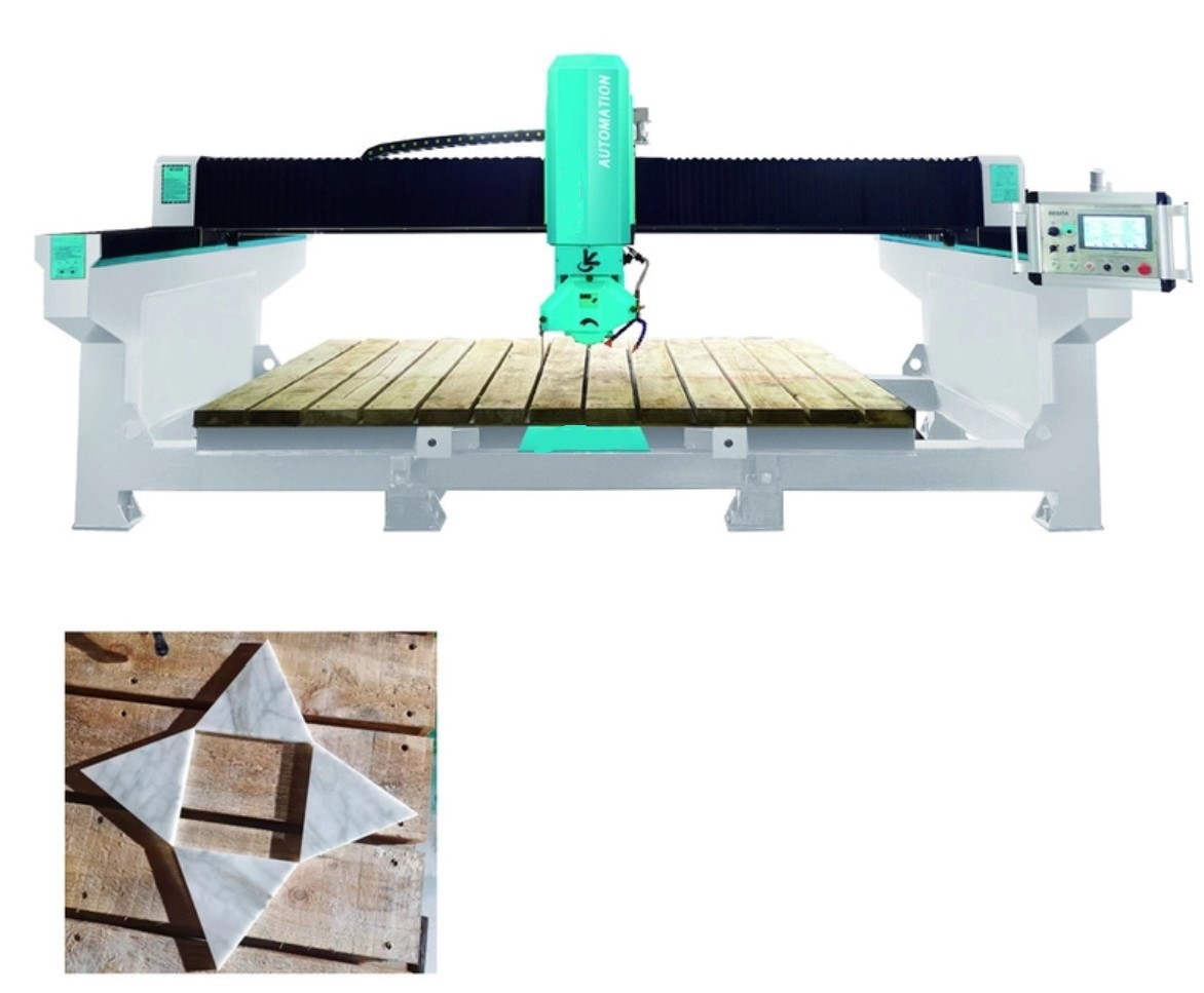 Marble CNC Monoblock Bridge Cutting Machine Integrated