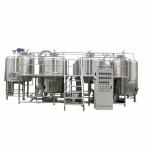 Industrial Brewing Equipment 25BBL Large Scale Brewing With Steam / Gas Heating