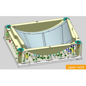Metal SMC Compression Molding Fan Cover Mold 100K-500K Shots