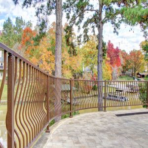 Railing Provides Superior Strength And Durability Iron Trellis Gate