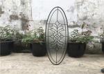 16-30 mm Window Glass Panels , Brass Nickel Patina Custom Glass Window Panels