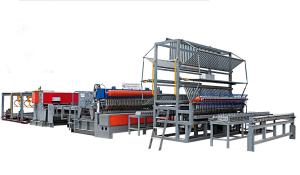 China Automatic 3-6mm 3d Fence Mesh Welding Machine With Bending factory