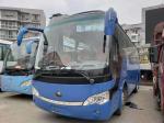ZK6938H9 Blue Used Yutong Buses 39 Seats Used Journey Bus 2010 YEAR Great