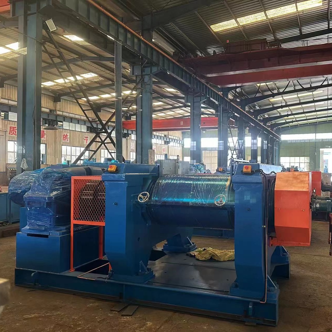 China XKJ480 Rubber Refining Machine Rubber Reclaim Sheet Line factory
