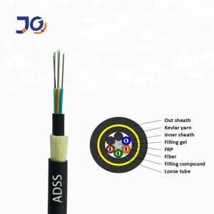 China Aerial G657A1 G657A2 2-144 Core Fiber Optic Cable factory