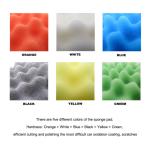 8 Pcs 5 Inch 200g Car Polishing Sponges For Car Beauty Waxing And Polishing