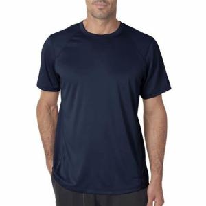China Sublimated Custom Logo T Shirts 100% Polyester O Neck Collar Short Sleeve Type factory