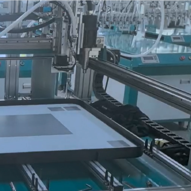 Smart Glue Dispensing Machine with Adjustable Flow for Bathroom Frames