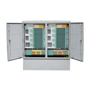 China FTTH Cabinet Fiber Optic Splitter Box 1152 Core 576 Core SMC Stainless Steel factory