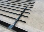 Steel Metal Picket Ornamental Wrought Iron Garden Fence 1.23m Height