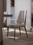 Modern Light Luxury Fabric Upholstery Chair Fabric Upholstered Kitchen Chairs