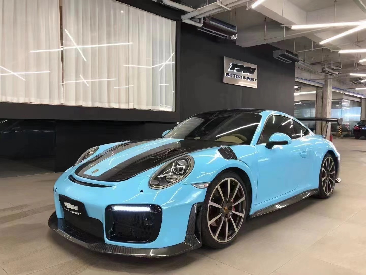 2022 New Products 911 991.2 GT2RS Body Kit for Porsche 911 Front and Rear Bumper Carbon Fiber Cover Spoiler 2016-2018