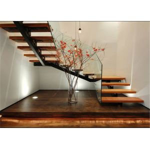 Mono Stringer Wood And Metal Staircase Design Flexibility With Zero Defect