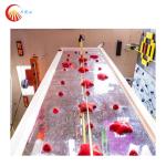 Reaction Game Portable Rock Climbing Wall Treadmill Customized For Children