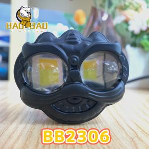 China Black Lion Shape Metal Fog Light For Motocycle Headlight Bulb Wholesale factory