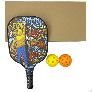 China Graphite Pickleball Racquet Deluxe 3k Carbon Honeycomb Pickleball Paddles factory