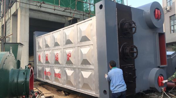 Double Layer Coal Burning Boiler Low Maintenance Energy Saving For Textile