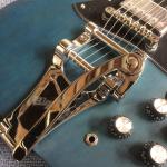 New style SG electric guitar, 3 pickups, Tremolo system,White electric guitar