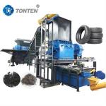 Tyre Rubber Crushing Recycling Production Line Scrap Tire Recycling Rubber