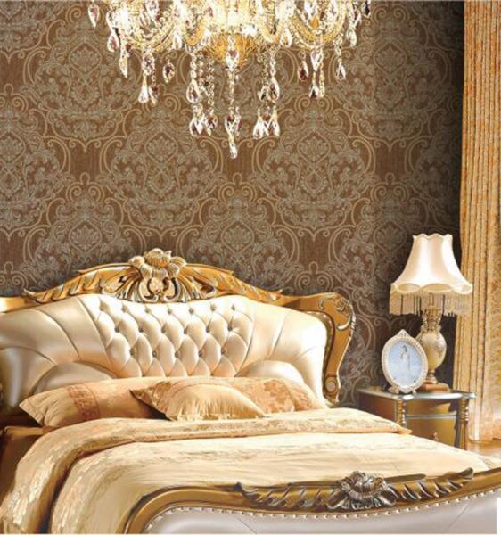 Korean Style Living Room Wallpaper , Interior Decorating Wallpaper 1.06*10m
