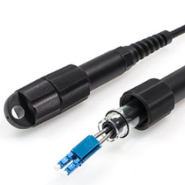FTTH IP67 Standard Pdlc/Dlc Gyfjh G657A2 Sm 2core Outdoor Waterproof Connector