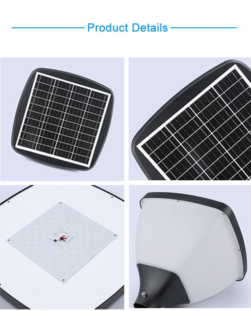 Ip65 Lamp Solar Street Light High Power All In One Lampara Exterior 5V / 20W