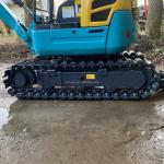 used 2T Kubota U17 charged diesel hydraulic crawler excavator have high quality