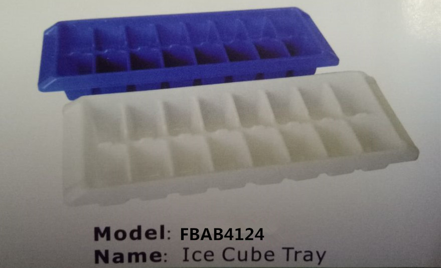 FBAB4125 for whole sales BPA free 12 holes ice tray round/rectangle ice shape