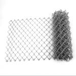 Black Pvc Coated Vinyl Chain Link Fabric Farm Yard Fence Galvanized Chain Link
