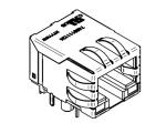 1000BASE-T 7498111124 THR RJ45 Magjack Non-PoE Industrial Grade