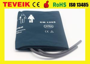 China Adult double tube nylon material reusable blood pressure cuff,medical accessory NIBP cuff used for Patient monitor factory