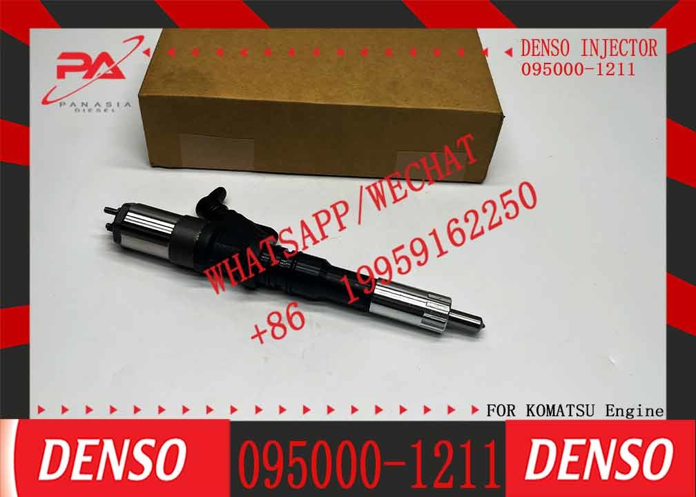 Common rail injector 0950001211 0950000800 6156113100 6156113300 095000-1211 095000-0800 6156-11-3100 6156-11-3300 For K