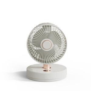 China 10000mAh Floor Standing Fans DC 5V Minebea Motor Fan LCD Screen Timer factory