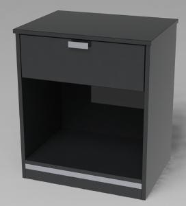 China Solid wood edge with HPL top night stand/bed side table,,hospitality casegoods NT-0049 factory