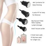 40K Vacuum Laser Cavitation System Small Vacuum Vertical Cellulite Reduction