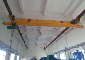 China Low Power Consumption Single Girder Overhead Crane , Warehouse Overhead Crane factory