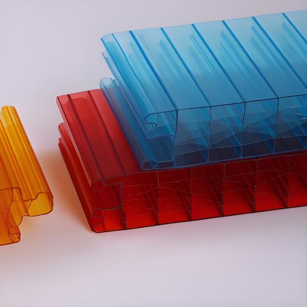 40mm Red Polycarbonate Sheet Durable Impact-Resistant and Aesthetically