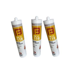 Silicone Fireproof Sealant Transparent Personalized 300ml OEM