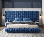 Chinese Factory Luxury Modern Furnitures Full King Twin Size Framebed