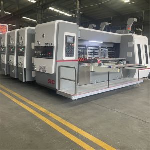 China Pizza Box Corrugated Slotter Machine High Speed on sale