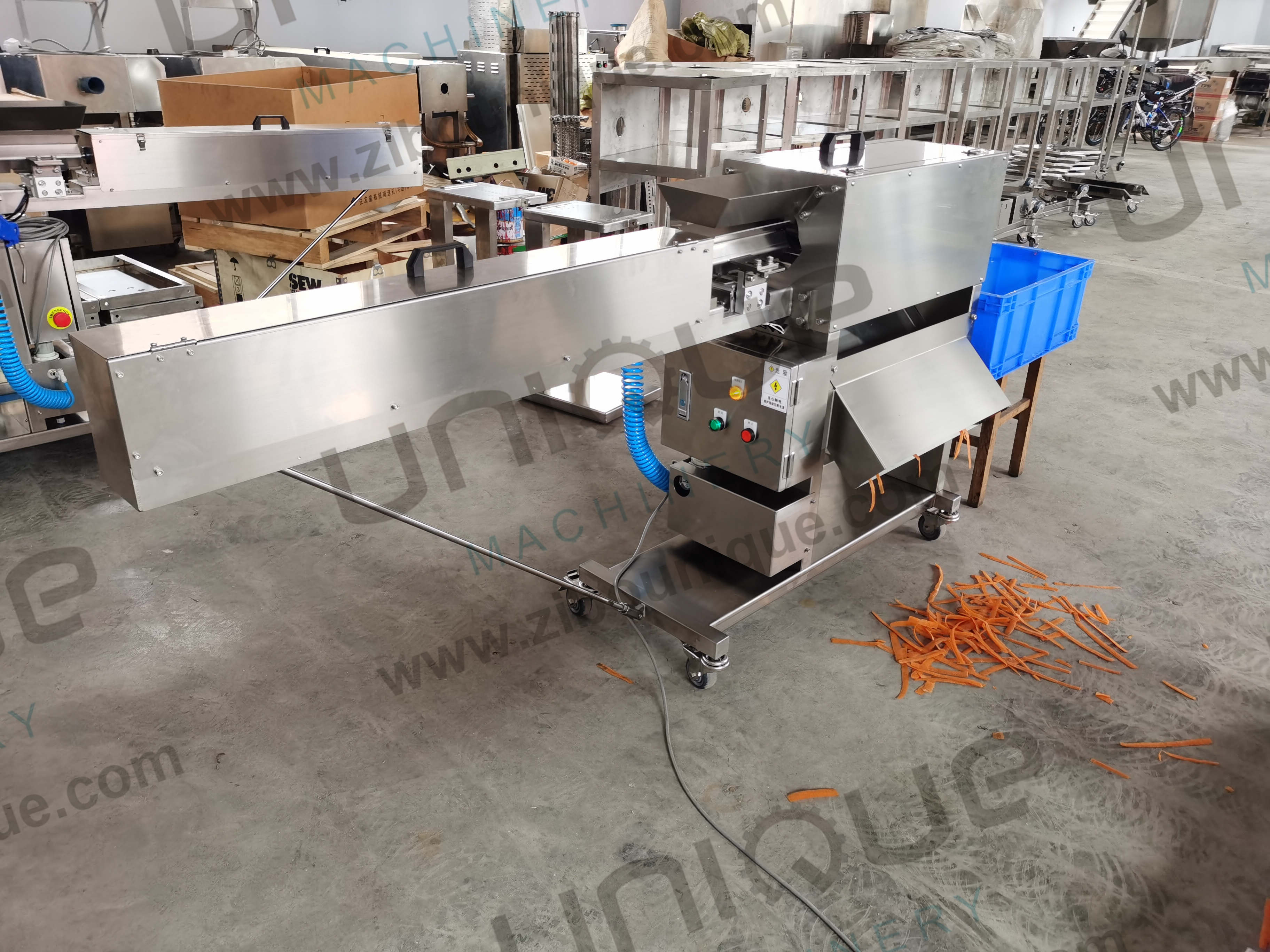 Stainless Steel 304 Peeling Machine for Root Vegetables like Potato Carrot and Radish