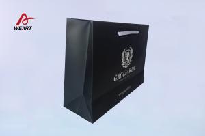 China Custom Printing Art Paper Bags Econamy White Gift Bags With Matte Lamination factory