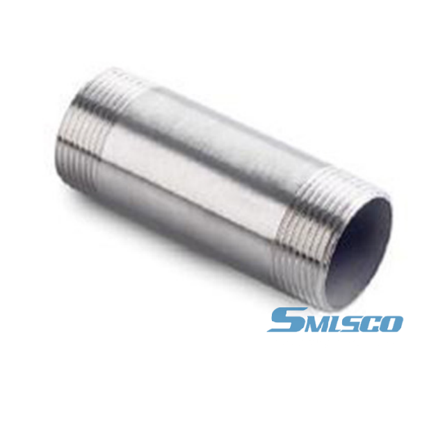 China 304 Stainless Steel Long Nipple 4&quot; NPT 150LB Fitting factory