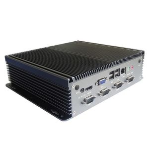 Double LAN 6COM 128G MSATA Fanless Box PC Intel 3317U MIS-ITX06FL