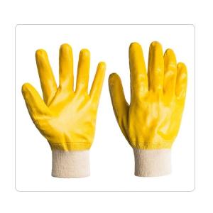 China Cotton Liner Oil Resistant Work Gloves factory