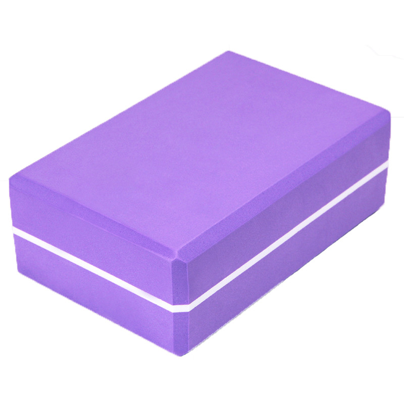 Fitness Yoga Exercise Blocks , Eco Friendly Yoga Blocks Foam Brick Stretching