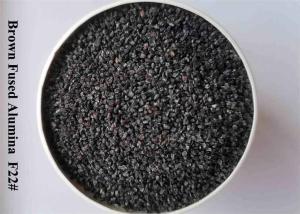 China 95% Al2O3 Brown Fused Alumina Aluminum Oxide Blasting Media F12-F24 , F30-F36 , F40-F220 factory