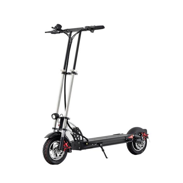 Hub Motor Foldable Electric Scooter For Adults Tire Size 10 Inch Max Speed 55 Km