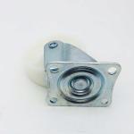 65mm White PP Wheel Light Duty Swivel Plate Caster Wheel