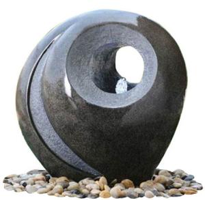 China Hand Cast Ball Water Fountain , Water Sphere Fountain For Courtyard factory